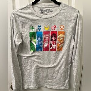 Sailor Moon long sleeve tee, Size XL
